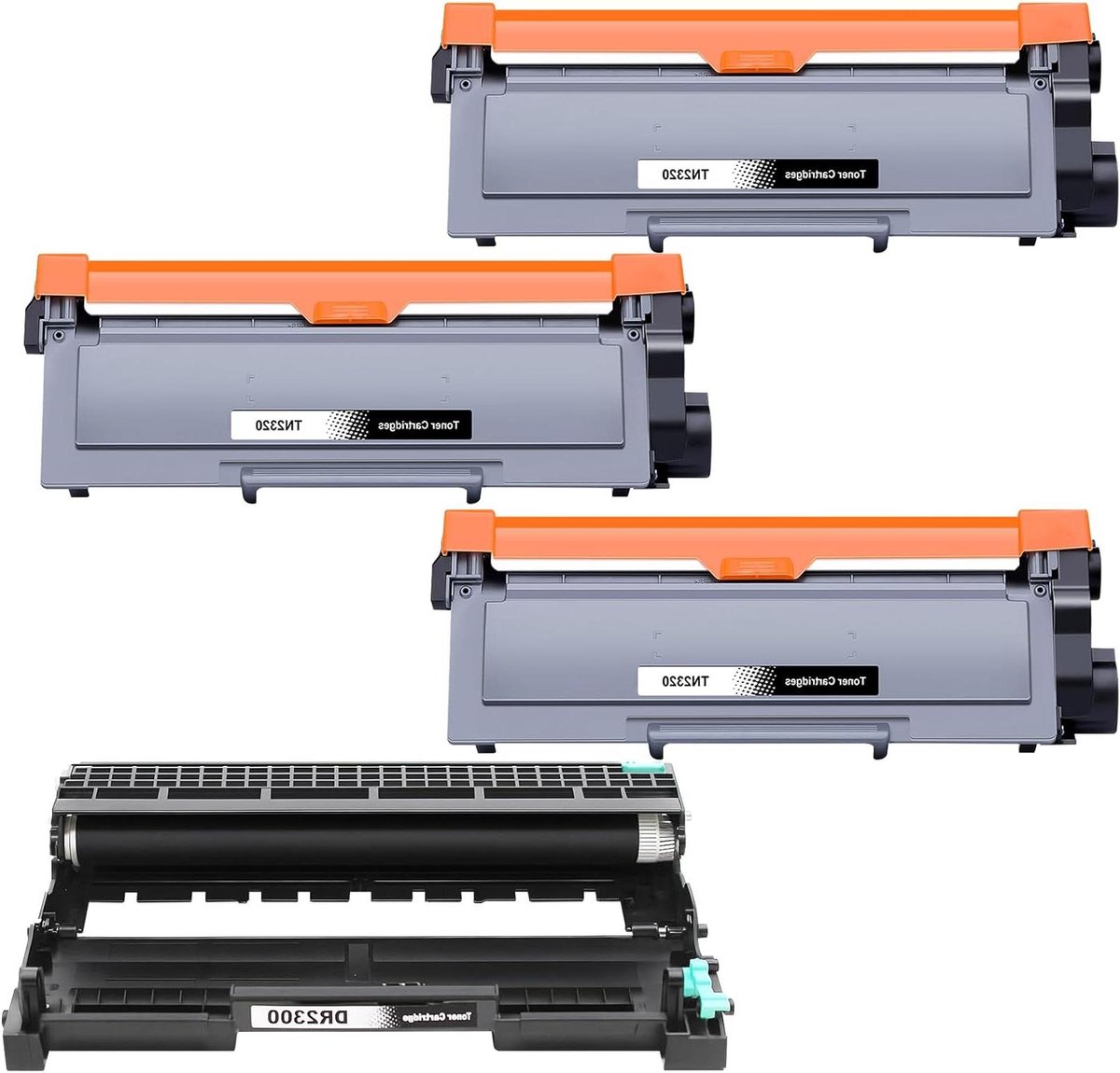 Toner Cartridge & Drum Set - Printer Supplies - Documenten Printen - Hoge Paginaopbrengst