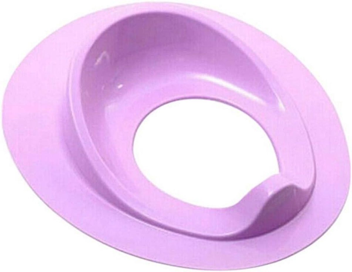 Toilet Training Stoel - Kinder Toiletbril Potty Trainer - Baby Zindelijk Maken - Ergonomisch Ontworpen Zitting - 38.5x32.8x8.5cm - Paars