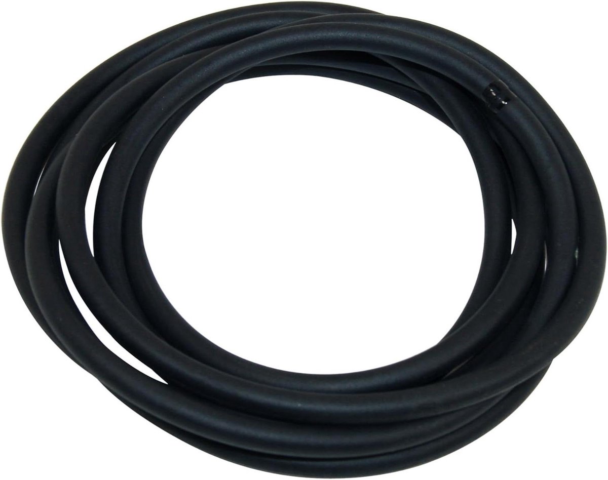 Wasmachine Kuipdeksel Afdichting - Kuipdeksel Seal Wasmachine - Wasmachine Reparatie - Origineel Onderdeel - 20.2 x 15.6 cm - Zwart