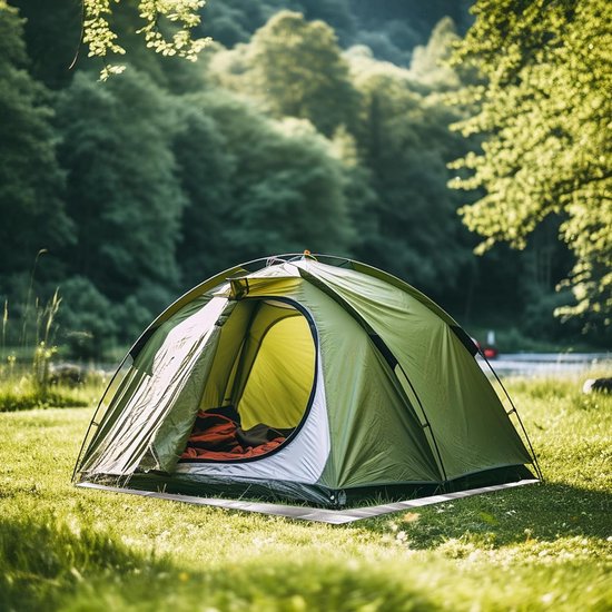 Aluminium Isolatiemat - Slaapmat Thermomat - Kamperen en Picknicken - Waterdicht en Vochtbestendig - 200 x 200 cm - Zilver — afbeelding 2