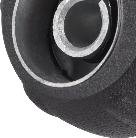 Schakelpookknop 5-versnellingen - Pookknop Auto Versnellingspook - Auto Interieur Upgrade - Luxe Chromen Afwerking - Standaard Maat - Zilver Zwart — afbeelding 3