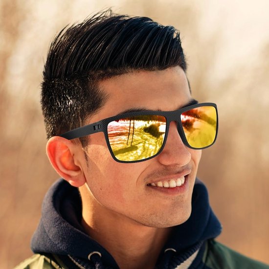 Polarized Zonnebril met 100% UV Bescherming - Ultralicht Design voor Fietsen, Autorijden en Sporten van Polarized — afbeelding 3