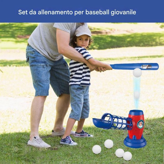Honkbalset Kinderen - Pitching Machine - Sport Oefenen - Automatische Balworp - Tot 10 Meter - Elektrisch — afbeelding 5