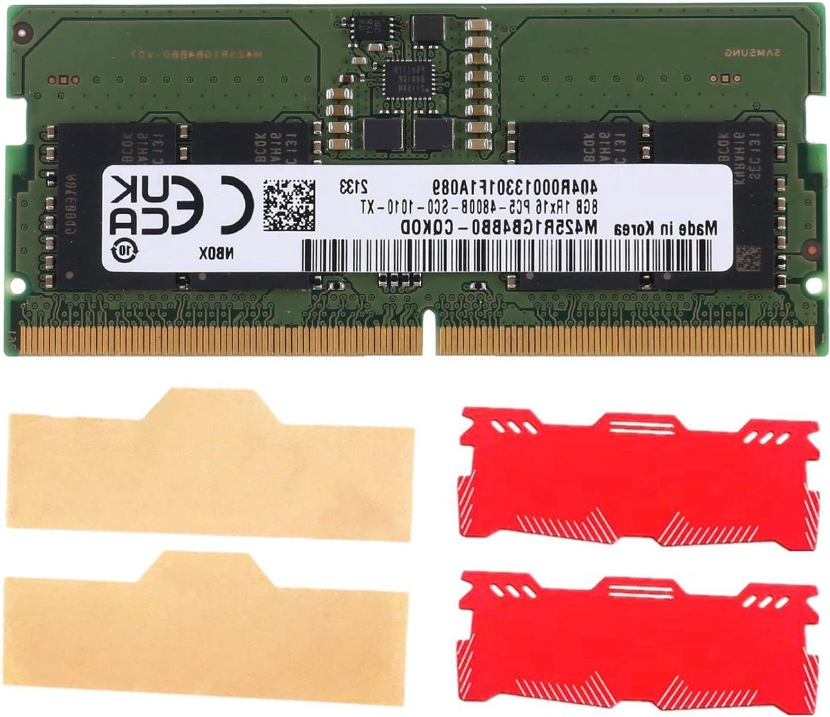 Laptop RAM Geheugen - Werkgeheugen Notebook - Snellere Prestaties - DDR5 Technologie - 8GB 4800MHz - Groen
