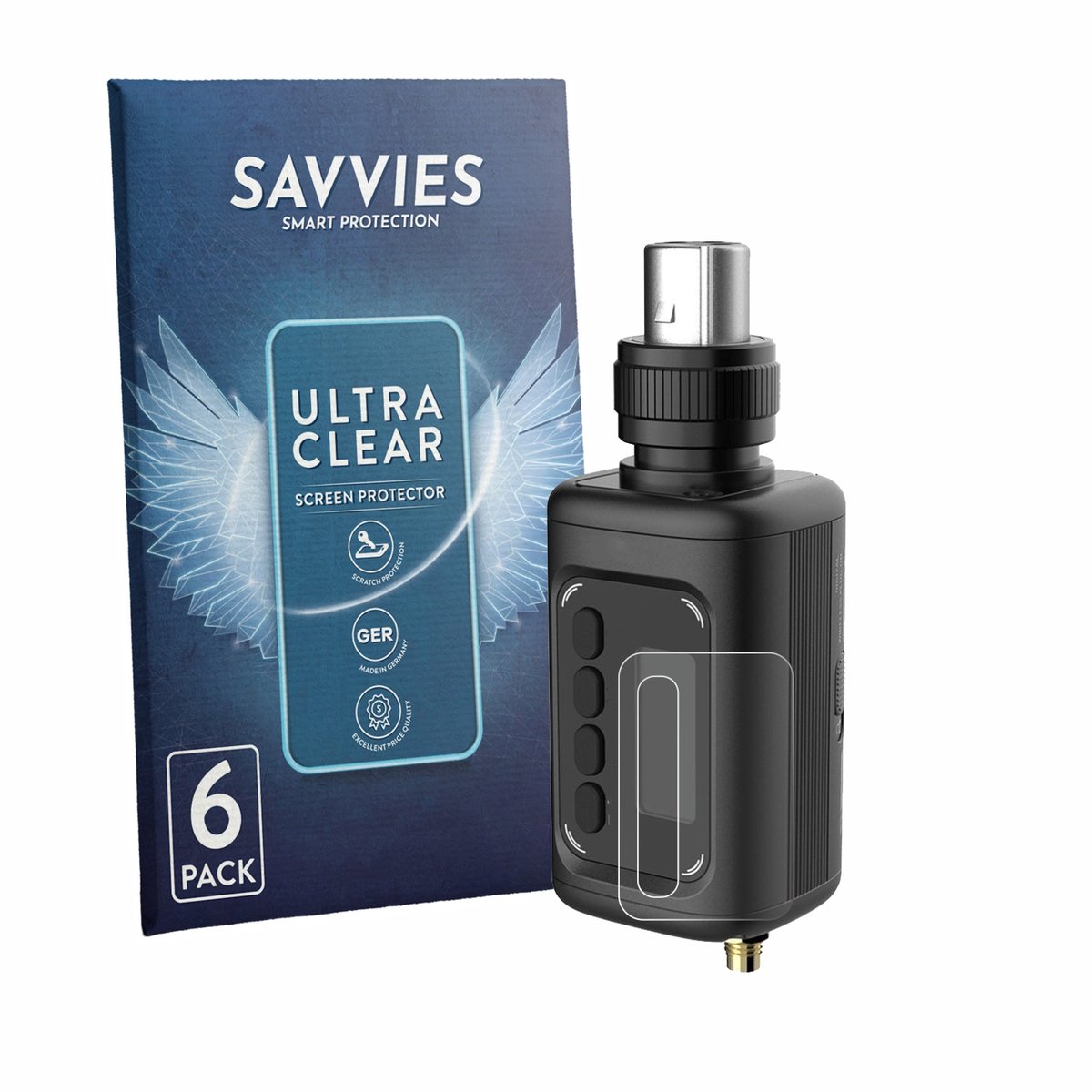 Savvies - Screenprotector voor Deity THEOS DXTX - Folie Beschermfolie transparant 6 Stuks
