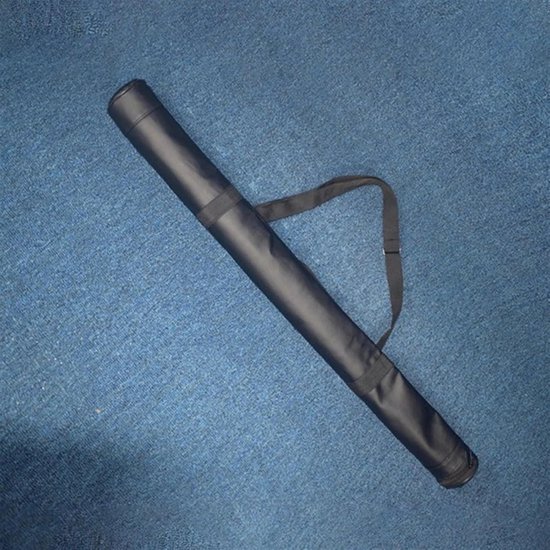 Keu Tas - Biljart Stokhouder - Biljart Spelen - Harde Bescherming - 81 cm - Zwart — afbeelding 2