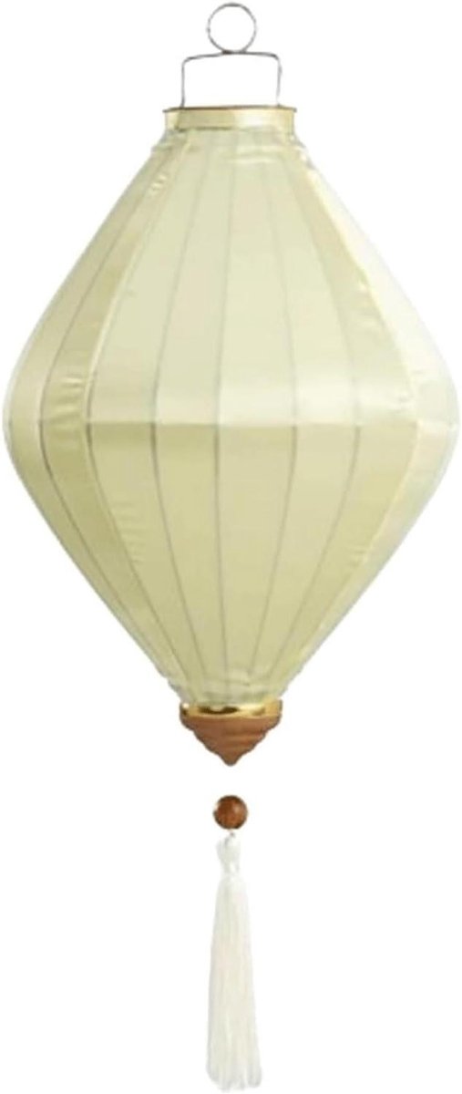 Zijden Lantaarn - Decoratieve Hanglamp - Feestelijke Decoratie - Waterdicht Buitenontwerp 