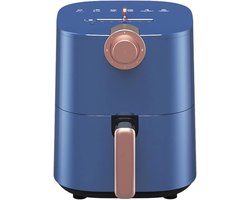 Heteluchtfriteuse - Airfryer Oven - Gezond Frituren - Snelle Bereiding - 45 Quart - Blauw