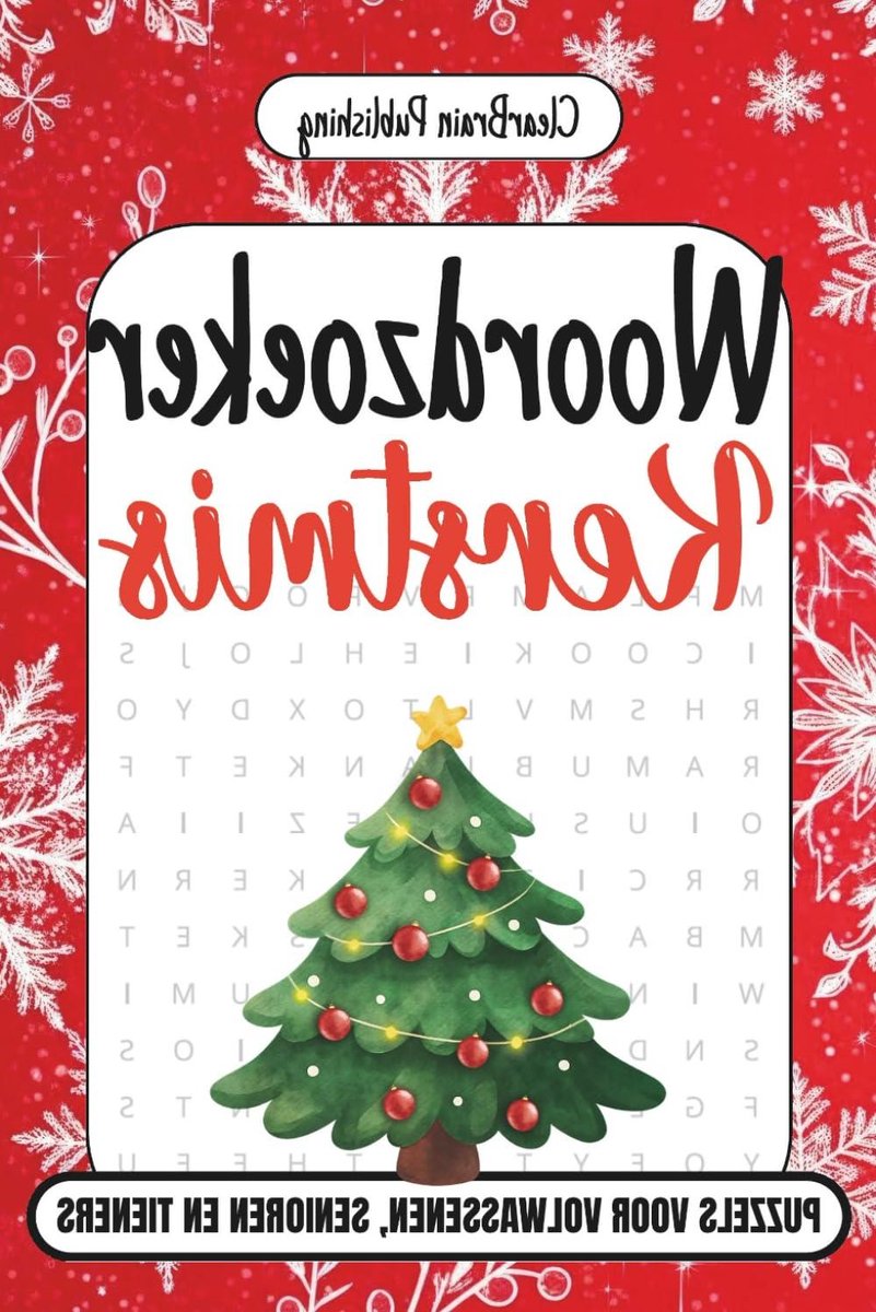 Woordzoeker Kerstmis - Puzzelboek Kerst - Ontspanning - Feestelijke Puzzels - 131 pagina's - Niet gespecificeerd