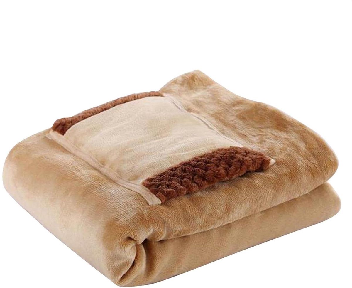 Elektrische Deken - Verwarmde Plaid - Warm Blijven - Zak voor Handen - 80 x 60 cm - Roze