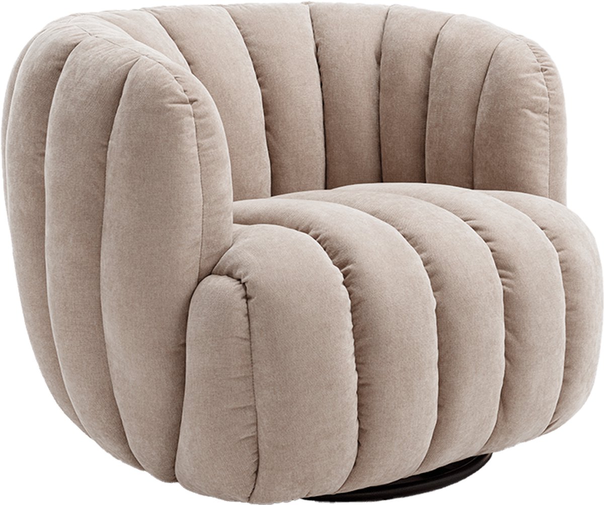 Tower Living - Verdi draaifauteuil - beige