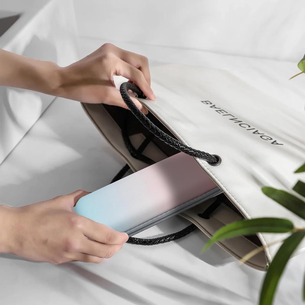 Draagbare opbergtas voor elektrische tandenborstels, hard opslagdoos en reiskoffer (Camouflage + Gradient) - Geschikt voor Oral B en Philips Sonicare — afbeelding 4