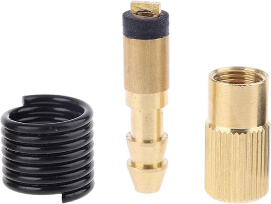 Autoband Opblaas Adapter - Luchtpomp Mondstuk - Banden Oppompen - Zinklegering Materiaal - 5 x 9 x 8 cm - Meerkleurig — afbeelding 3