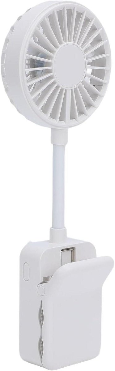 Draagbare Ventilator - USB Ventilator Klemventilator - Persoonlijk Comfort - Stil Onder 30 DB