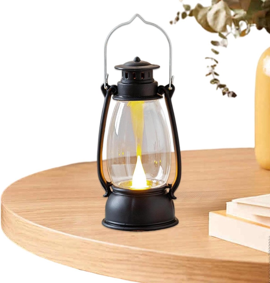 LED Lantaarn - Buitenlamp Tuinlamp - Sfeerverlichting Buiten - Vintage Design - 133 cm Hoo
