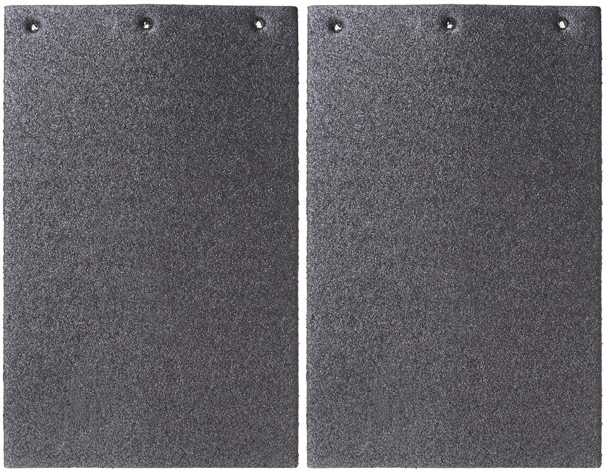 Dailygoody - Sander Backing Plate - Carbon Vervangingspad - 172x110mm - Stofafvoer - 2 Stuks - Geschikt voor Makita M9400B 9403 MT190 MT9