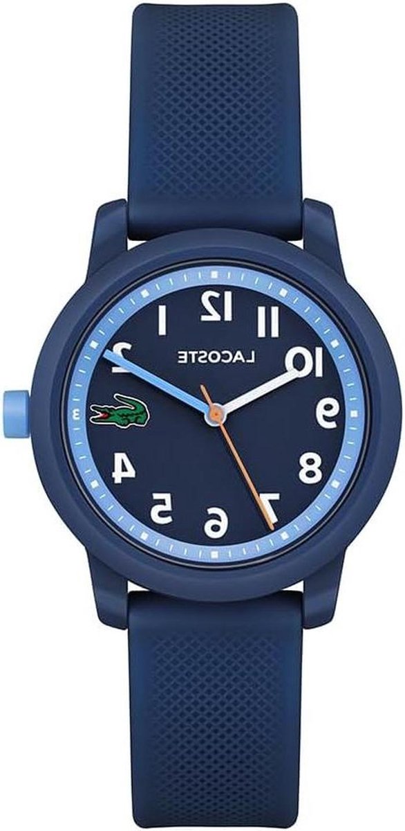 Kinderhorloge - Jongenshorloge Meisjeshorloge - Dagelijks Gebruik - Siliconen Band - 32mm Kastdiameter - Blauw