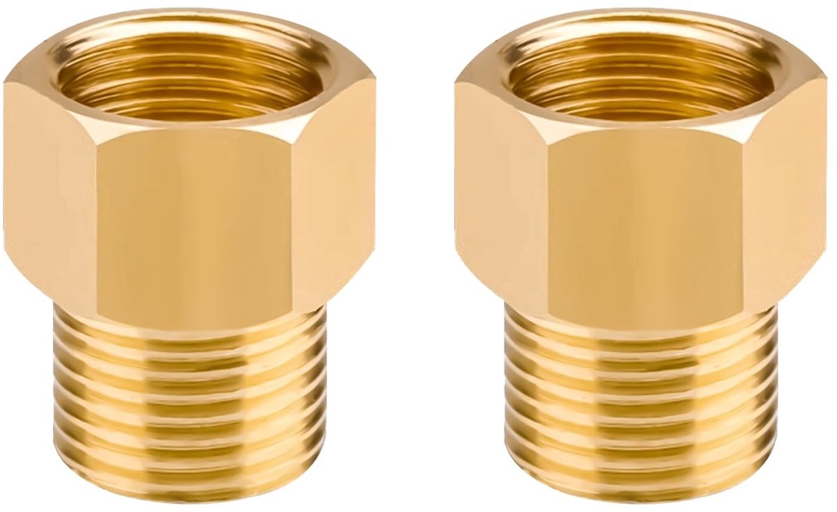 Dailygoody - Gas Hose Fittings - Gas Adapter - Veilig en Betrouwbaar - Geel - Aansluiting