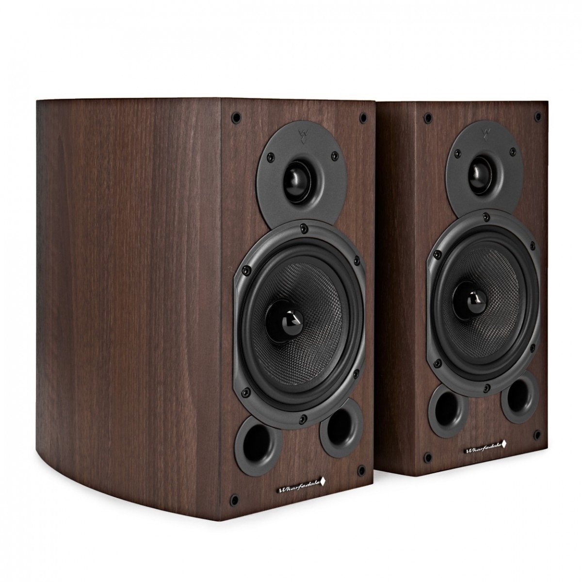 Wharfedale Diamond 9.1 Bookshelf Luidsprekers (Paar), Walnoot