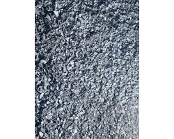 Decoratief Grind - Kalksteen Assortiment - Aquarium Aankleding - Natuurlijk Antracietgrijs - 1 kg Zak - Antracietgrijs