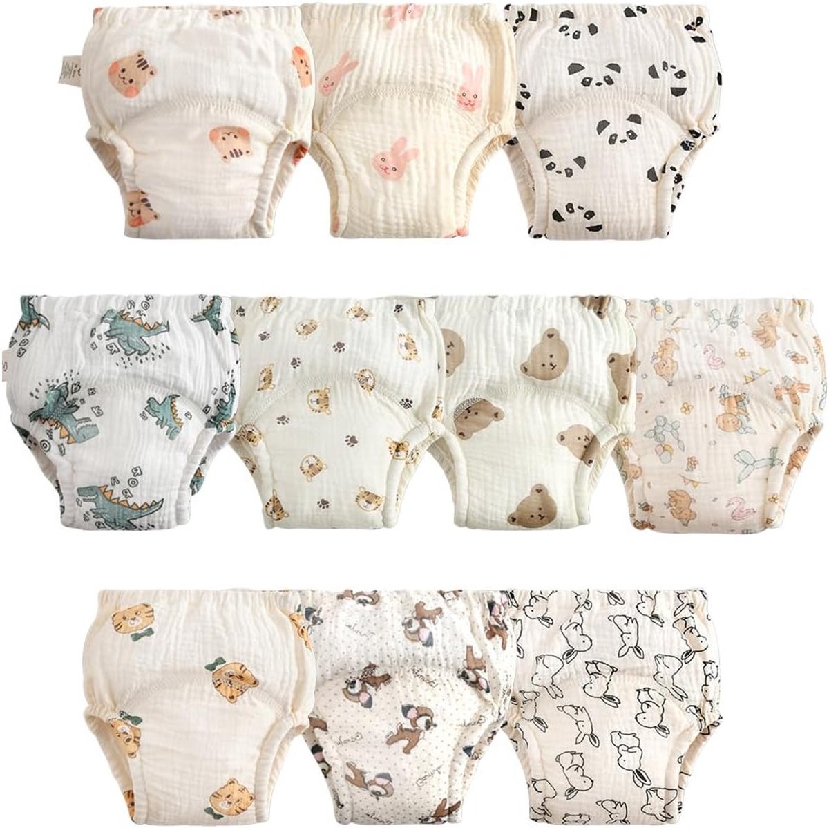 Potty Training Broekjes voor Meisjes en Jongens - Wasbaar, Herbruikbaar en Comfortabel
