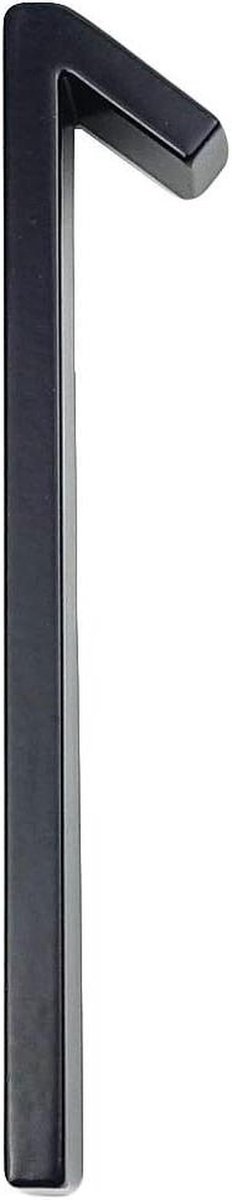 Huisnummer - Deurcijfer - Huis Herkenning - Anti-roest Zinklegering - 5 Inch Hoog - Zwart