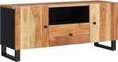 vidaXL-Tv-meubel-105x33,5x46-cm-massief-acaciahout-en-bewerkt-hout