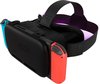 VR Bril geschikt voor Nintendo Switch - Virtual Reality Headset - Gamen - Zwart