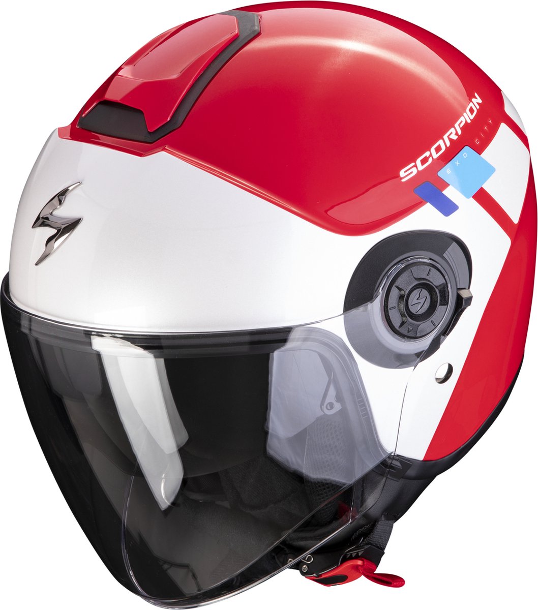 Scorpion Exo-City Ii Mall Red-White-Blue XS - Maat XS - Helm