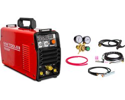 TIG lasinverter DC Pulse 200A + accessoires MW Tools TIG205P