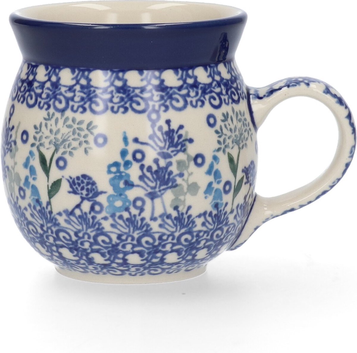 Bunzlau Castle | Boeren Mok 240 ml - Floral Party | Handgemaakt | Koffie beker | kop