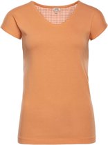 Living crafts - Pyjama T-shirt dames korte mouw - apricot