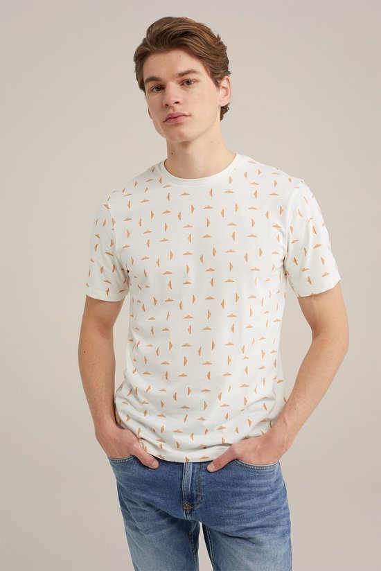 WE Fashion Heren T-shirt met dessin