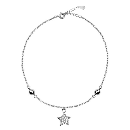 Sofia Milani - Dames Armband 925 Zilver - Ster Hanger