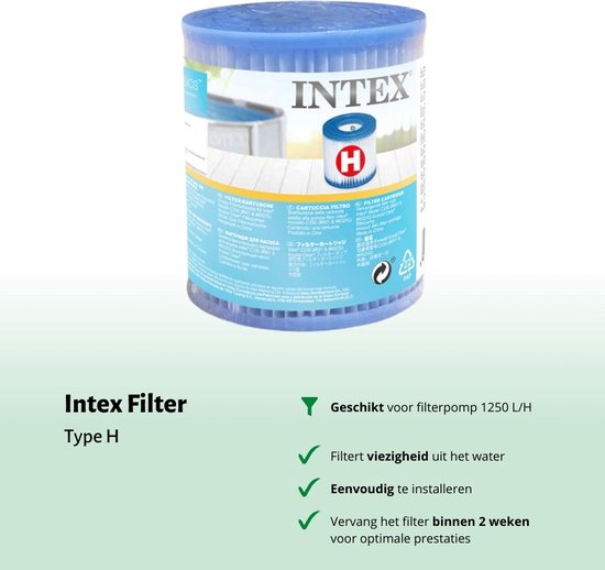 Intex Rond Opblaasbaar Easy Set Zwembad - 305 x 76 cm - Blauw - Inclusief Pomp Solarzeil - Onderhoudspakket - Filter - Schoonmaakset