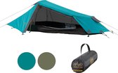 tunneltent voor 1 persoon, ultralicht, waterdicht, klein pakformaat, tent voor trekking, kamperen, buiten
