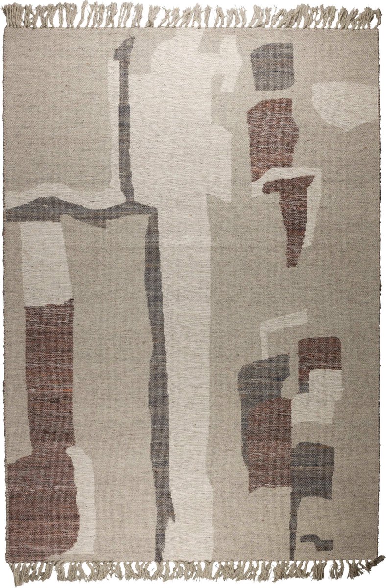 Dutchbone Caminito Vloerkleed 160x230 - Oranje