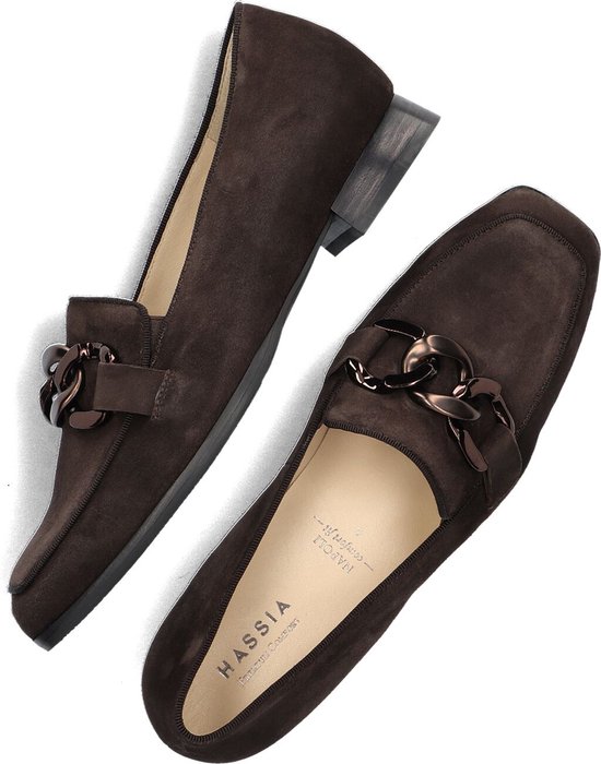 Hassia Napoli Loafers - Instappers - Dames - Bruin - Maat 42