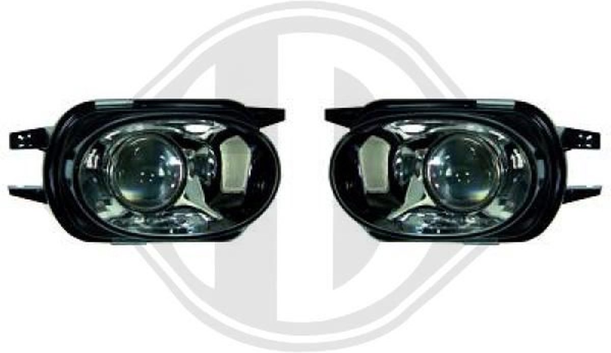 Mistlampenset - HD Tuning Mercedes-benz E-klasse (w211). Model: 2002-03 - 2009-03