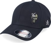 Hatstore- Pirate Army Skull Black Wooly Combed Flexfit - Army Head Cap