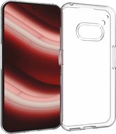 Accezz Hoesje Geschikt voor Nothing Phone (2a) Hoesje Siliconen - Accezz Clear Backcover - Transparant