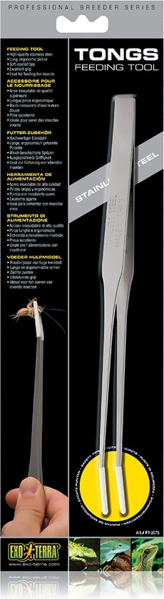 Exo Terra Voedertang Roestvrijstaal 25 cm
