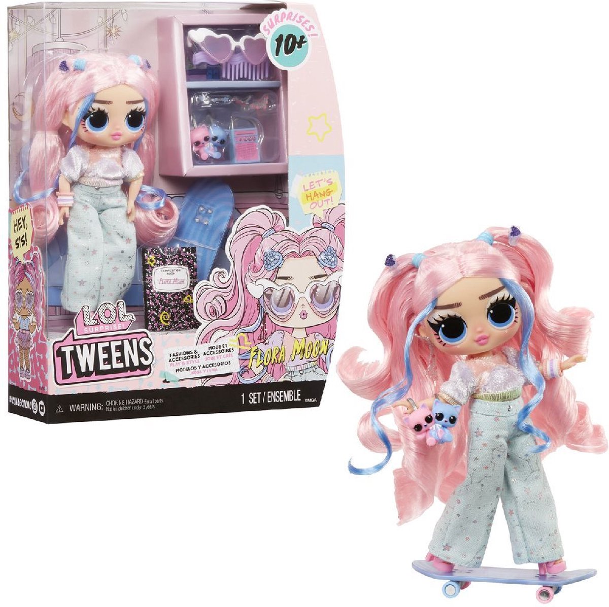 L.O.L. Surprise! Tweens modepop - 16,5 cm - Flora Moon — afbeelding 12