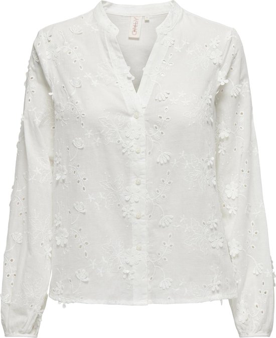 Only Blouse Onlcille Zoe Ls V-neck Shirt Wvn 15319216 Dames