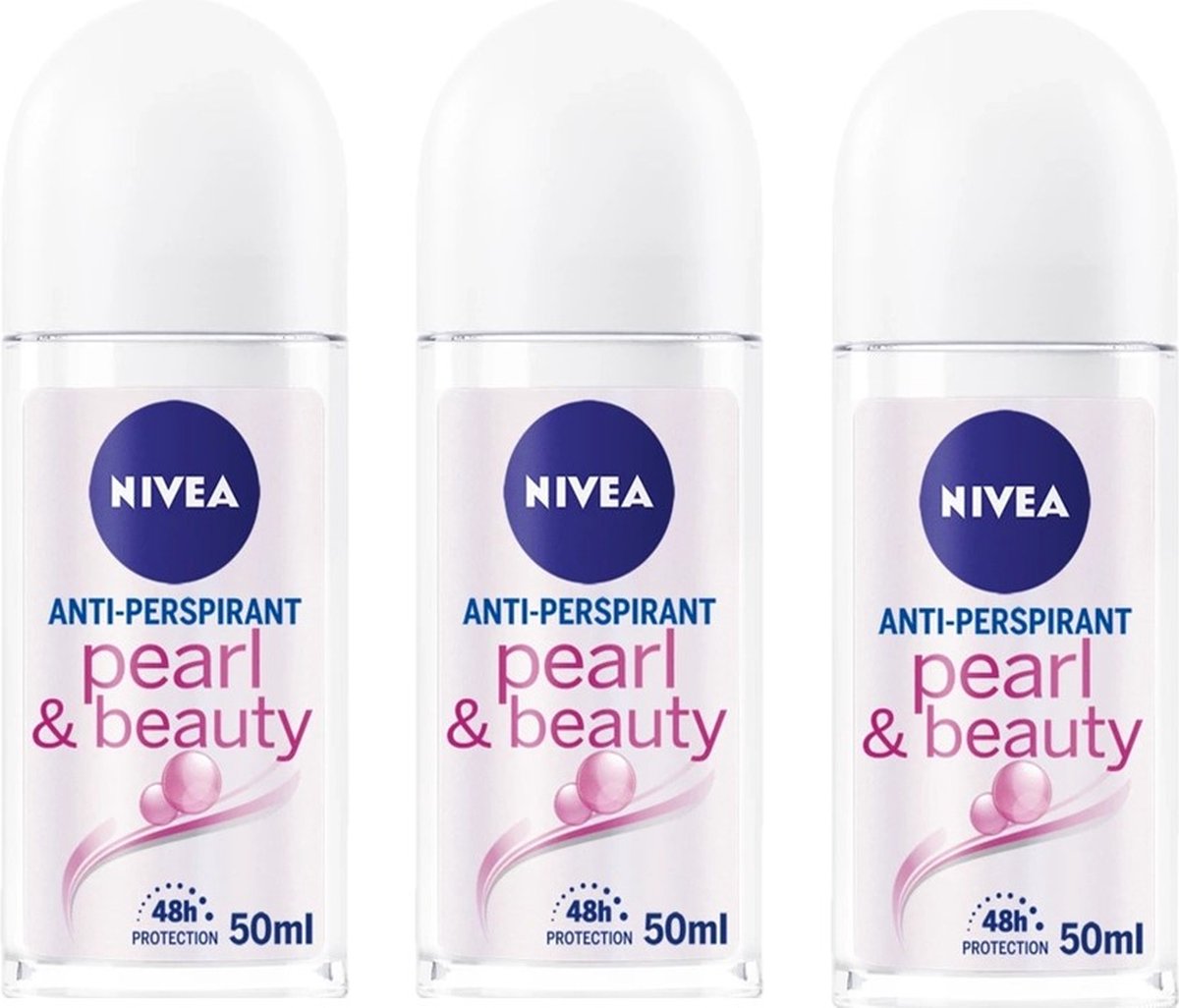 Goedkoopste NIVEA® Deo Roller - Pearl & Beauty 3 x 50 ml