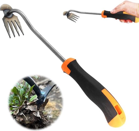 Ensemble de râteau de jardin avec outils de jardin (râteau et houe Ensemble de râteau de jardin avec outils de jardin (râteau et houe