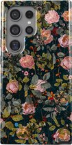 BURGA Telefoonhoesje voor Samsung Galaxy S24 Ultra - Schokbestendige Hardcase Hoesje - Bloomy Garden
