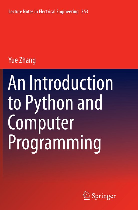 Lecture Notes in Electrical Engineering-An Introduction to Python and ...