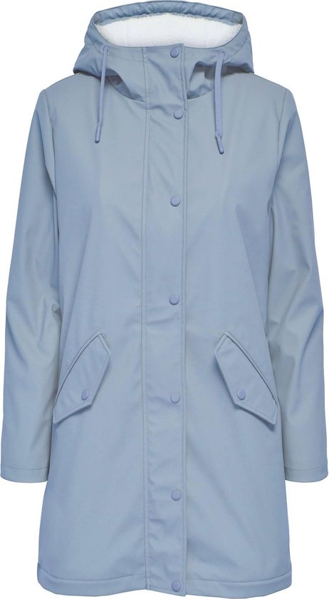 Only Jas Onlsally Raincoat Cc Otw 15206116 Cashmere Blue Dames Maat - M