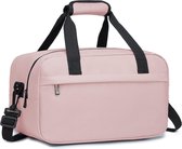 Holdall handbagage Ryanair vluchtdraagtas Unisex sportreistas, roze, S, handbagage